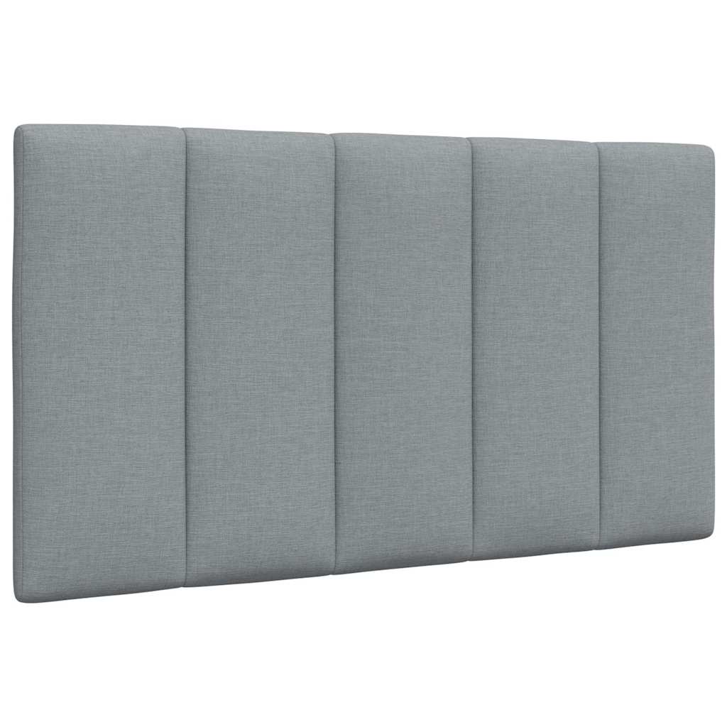 Headboard Cushion &amp;quot;Hanko&amp;quot; Blue Fabric