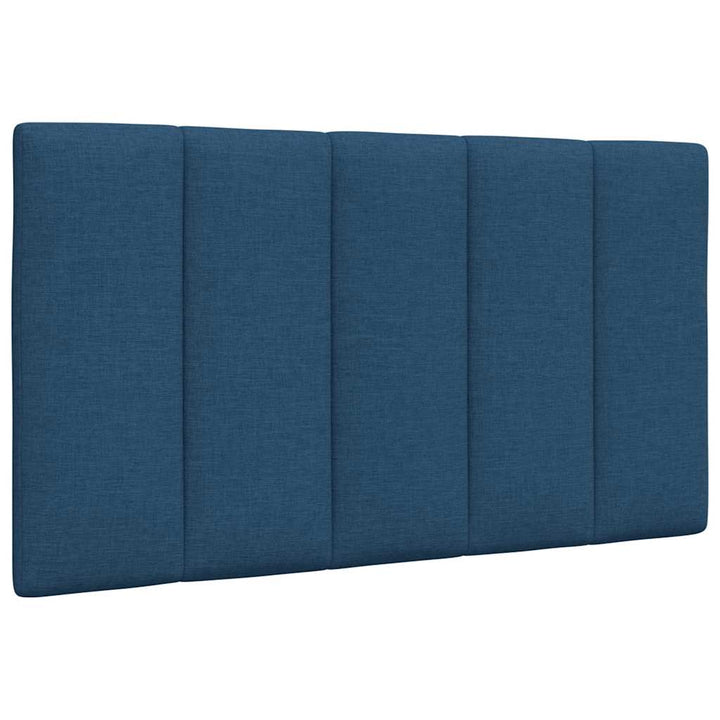Headboard Cushion &amp;quot;Hanko&amp;quot; Blue Fabric