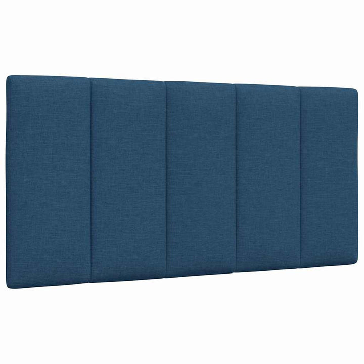 Headboard Cushion &amp;quot;Hanko&amp;quot; Blue Fabric