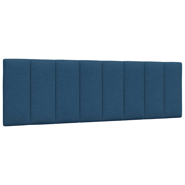 Headboard Cushion &amp;quot;Hanko&amp;quot; Blue Fabric