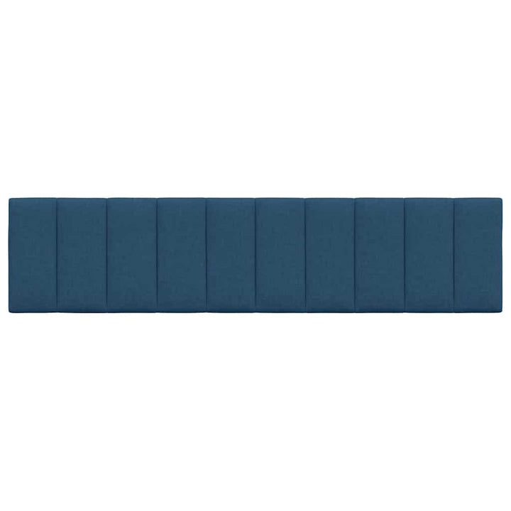 Headboard Cushion &amp;quot;Hanko&amp;quot; Blue Fabric
