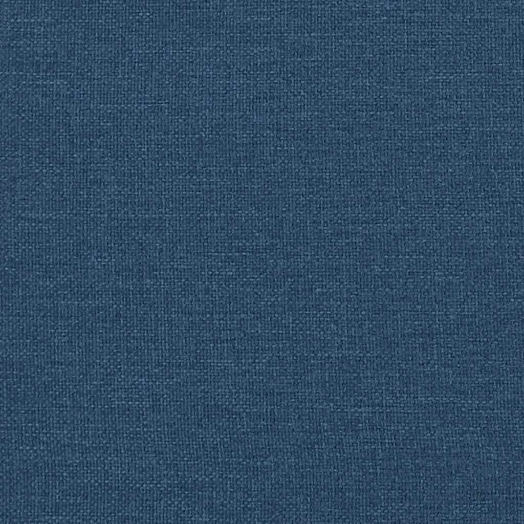 Headboard Cushion &amp;quot;Hanko&amp;quot; Blue Fabric
