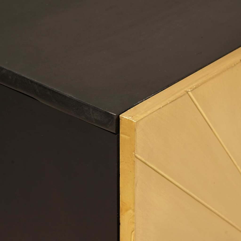 Skänksats 3 St 180 X 33 X 75 Cm Massivt Mangoträ