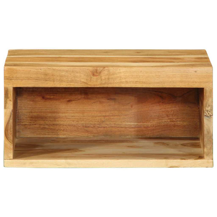 Väggmonterad Tv-Bänk 40X30X19 Cm Trä