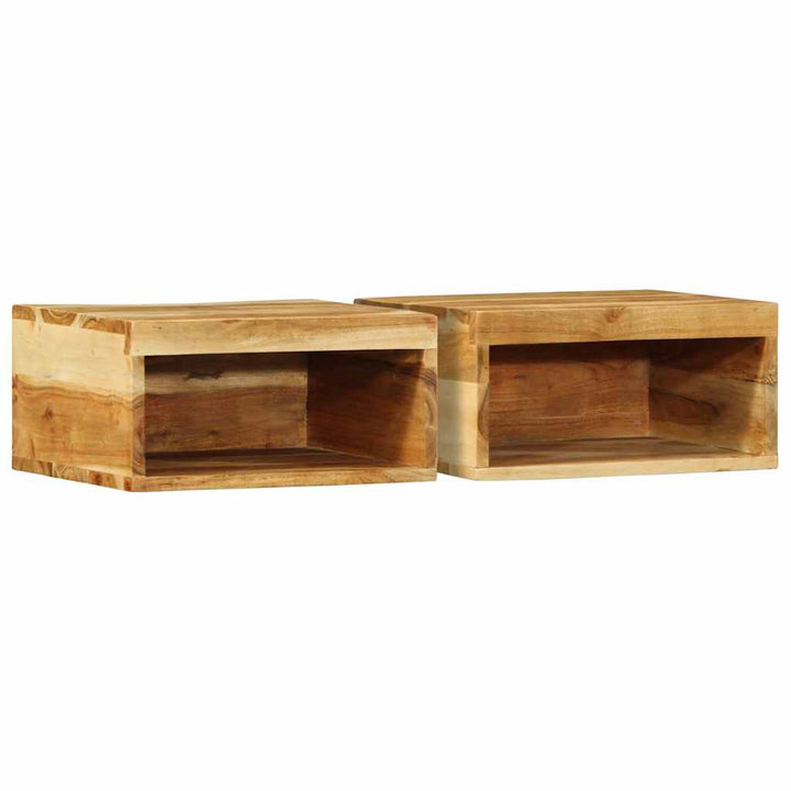 Väggmonterad Tv-Bänk 40X30X19 Cm Trä