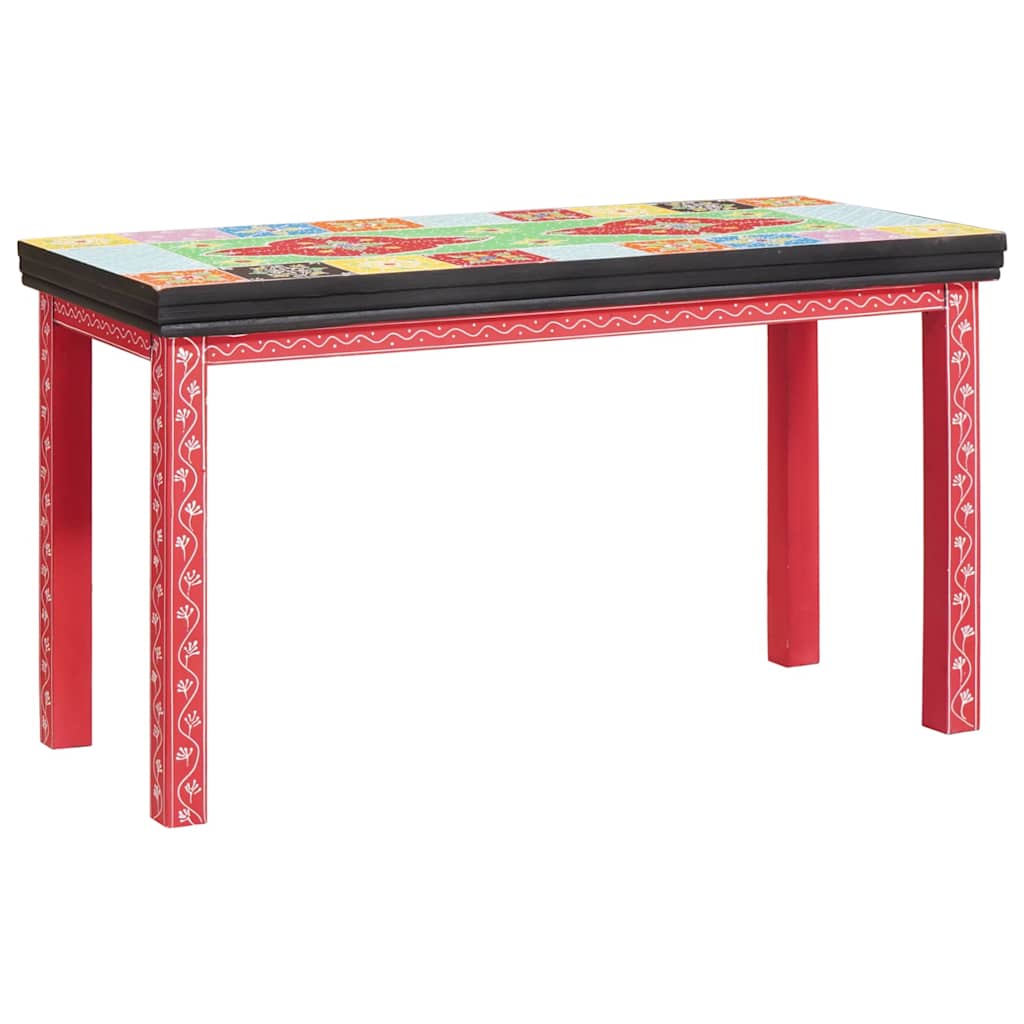 Sidobord 2 Pcs Flerfärgsdesign