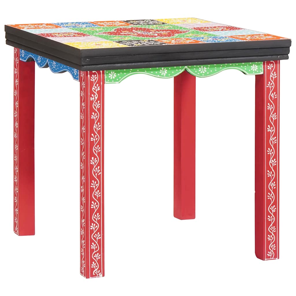 Fyrkantigt Bord 3 Pcs Flerfärgsdesign