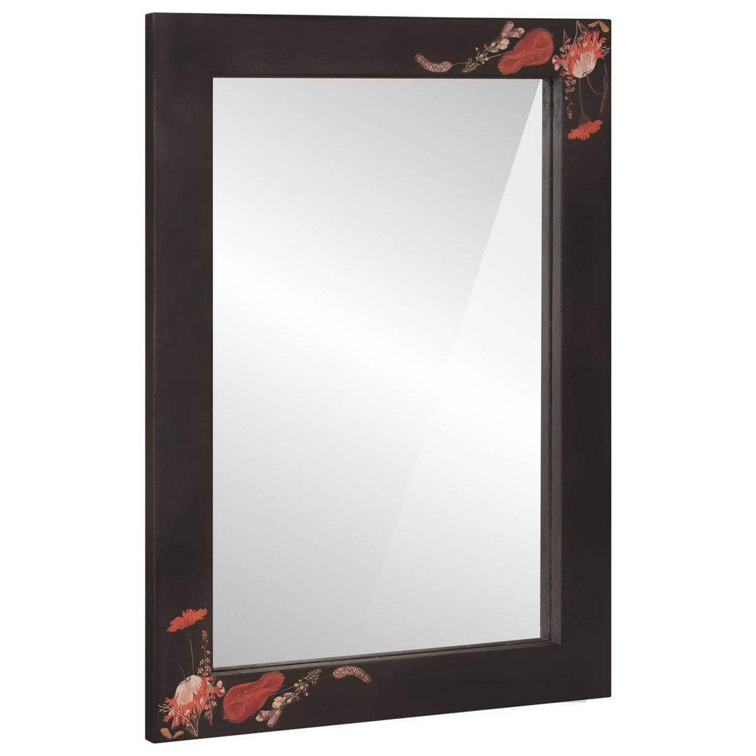 Badrumsskåpsset Med Låda Väggmonterad 5 Pcs Massivt Mangoträ