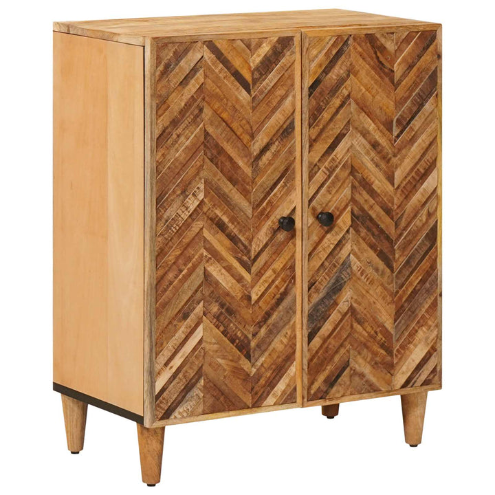 Förvaringsskåp 3 St 60 X 33,5 X 75 Cm Massivt Mangoträ Brun