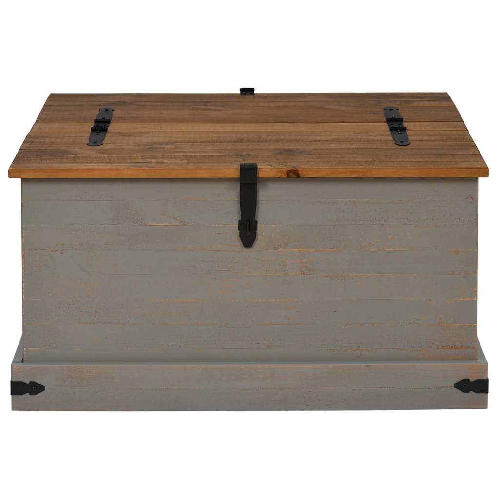 Förvaringskista Halden 91X91X47 Cm Massiv Trä Furu