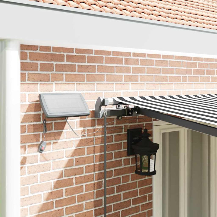 Markis Manuellt Infällbar Med Leds