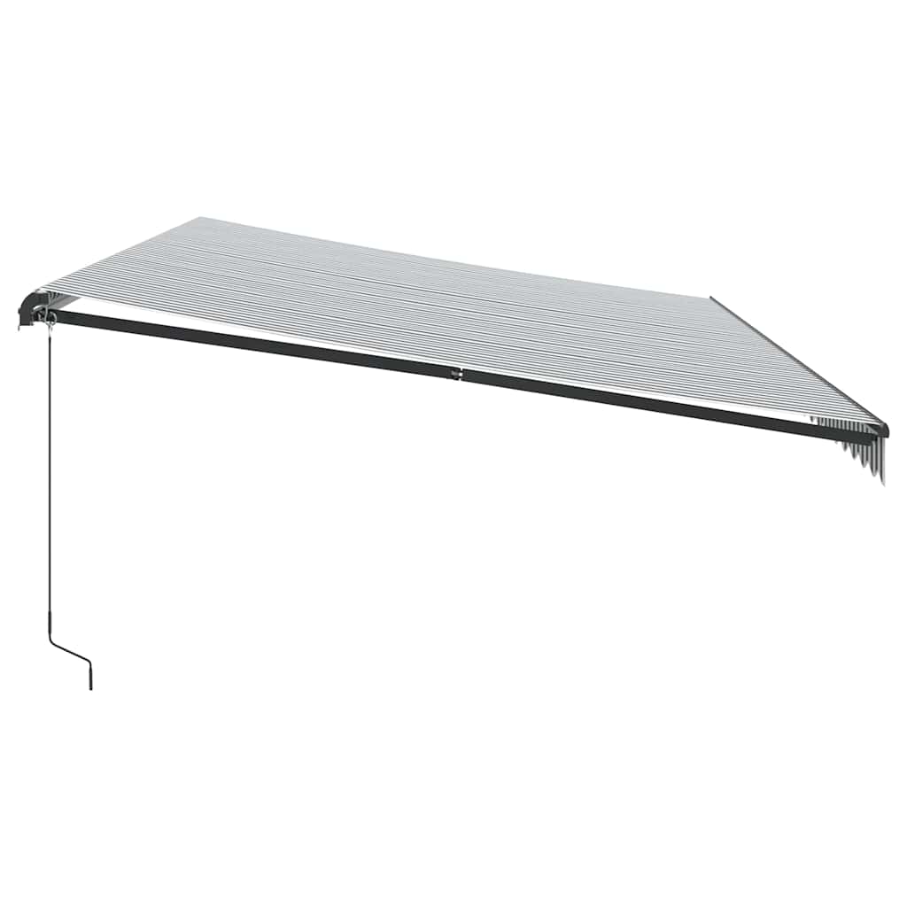 Markis Manuellt Infällbar Med Leds