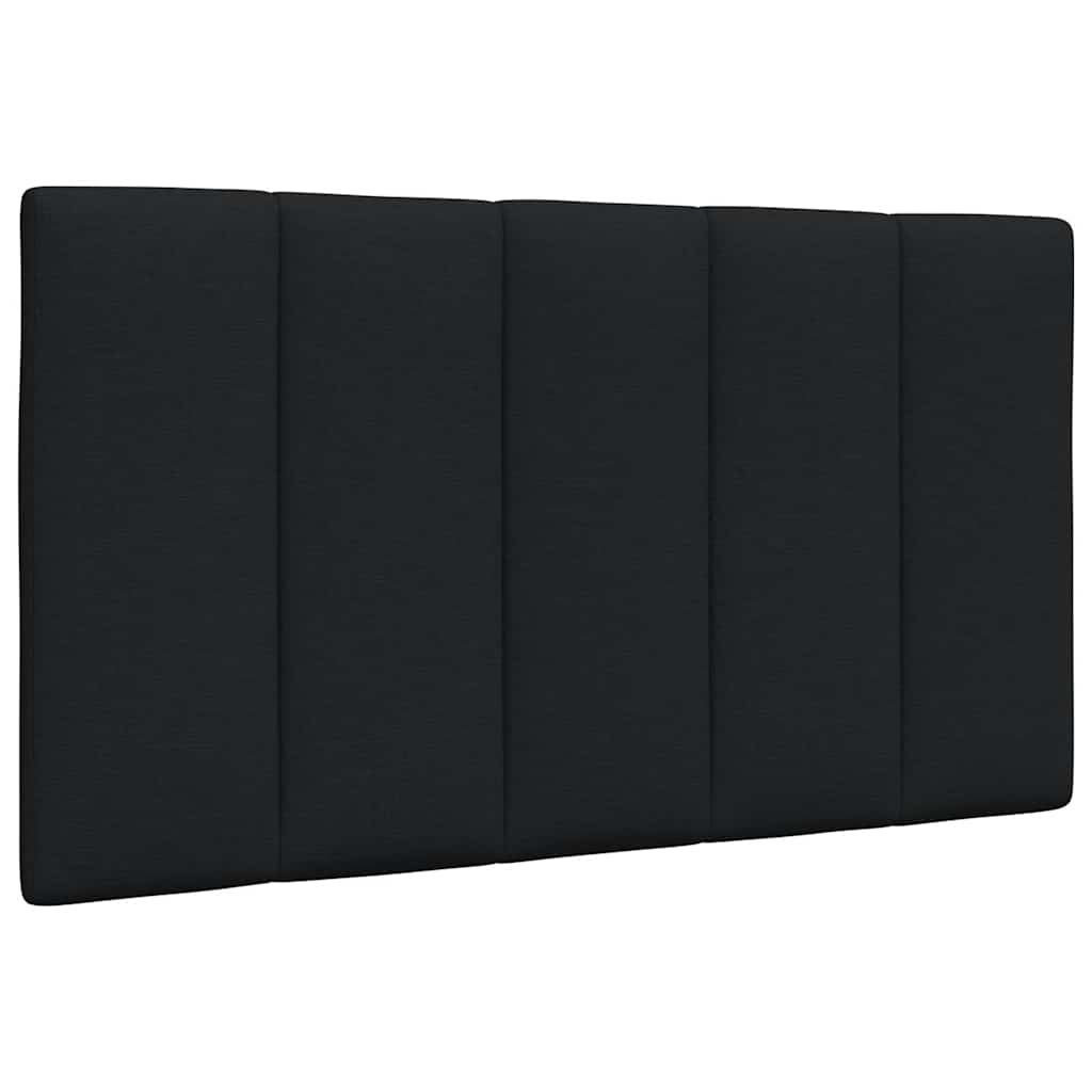 Bed Frame Without Mattress &amp;quot;Hanko&amp;quot; Black Fabric