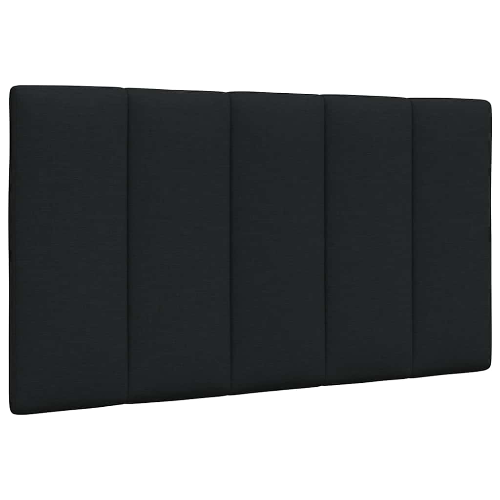 Bed Frame Without Mattress &amp;quot;Hanko&amp;quot; Black Fabric