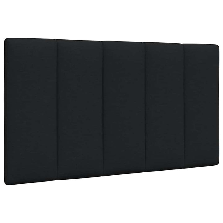 Bed Frame Without Mattress &amp;quot;Hanko&amp;quot; Black 80X200Cm Fabric