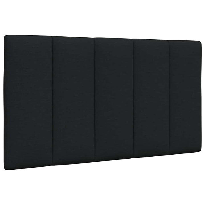 Bed Frame Without Mattress &amp;quot;Hanko&amp;quot; Black 90X200Cm Fabric