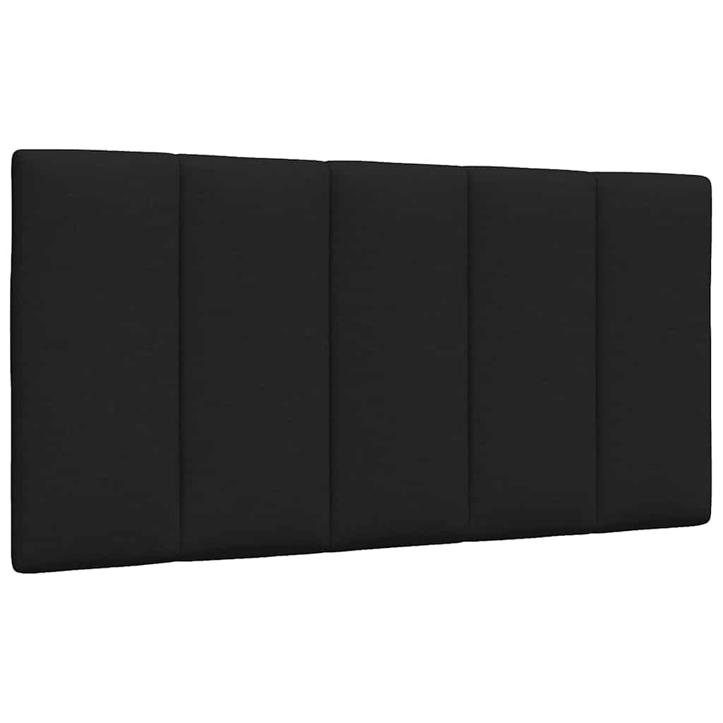 Bed Frame Without Mattress &amp;quot;Hanko&amp;quot; Black 100X200Cm Fabric