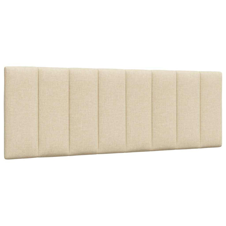 Bed Frame Without Mattress &amp;quot;Hanko&amp;quot; Cream 120X200Cm Fabric