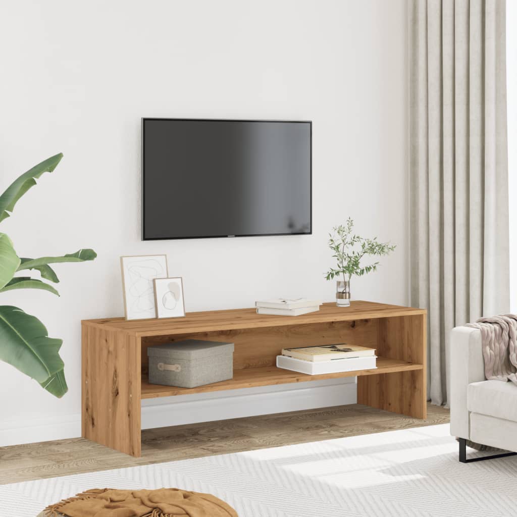 Tv-Bänk Artisian Ek 120X40X40 Cm Konstruerat Trä