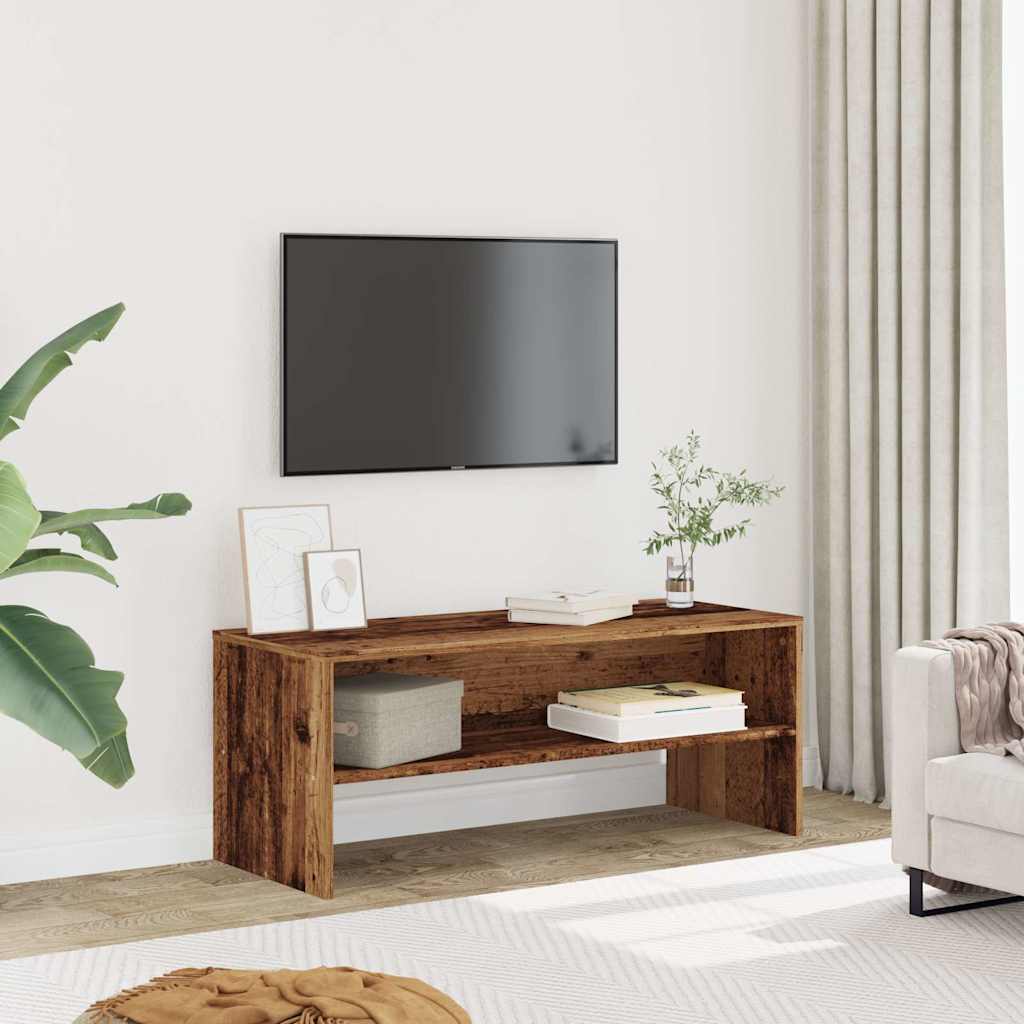 Tv-Bänk 100X40X40 Cm Konstruerat Trä