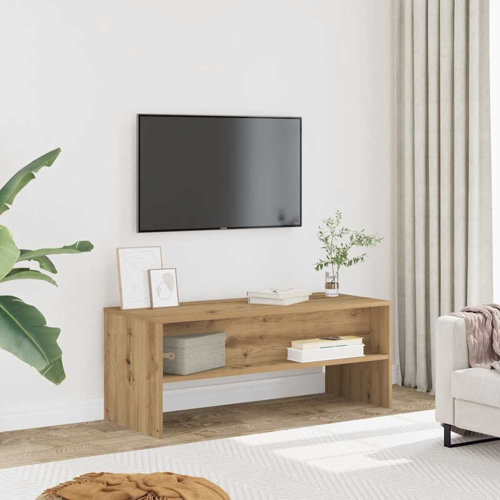 Tv-Bänk 100X40X40 Cm Konstruerat Trä