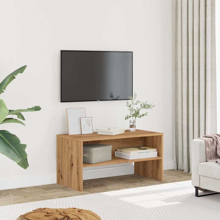 Tv-Bänk 80X40X40 Cm Konstruerat Trä