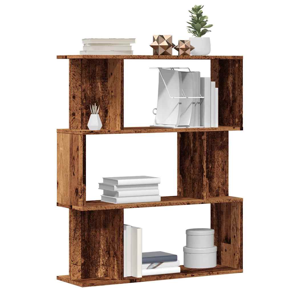 Bokhylla 80X24X96 Cm Konstruerat Trä