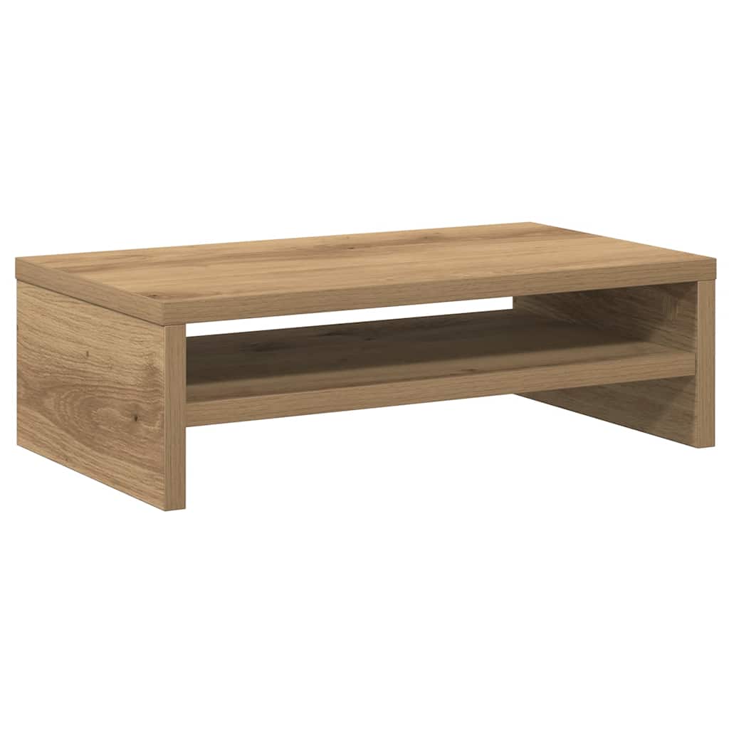 Skärmställ Hantverksmässig Ek 42X24X13 Cm Konstruerat Trä