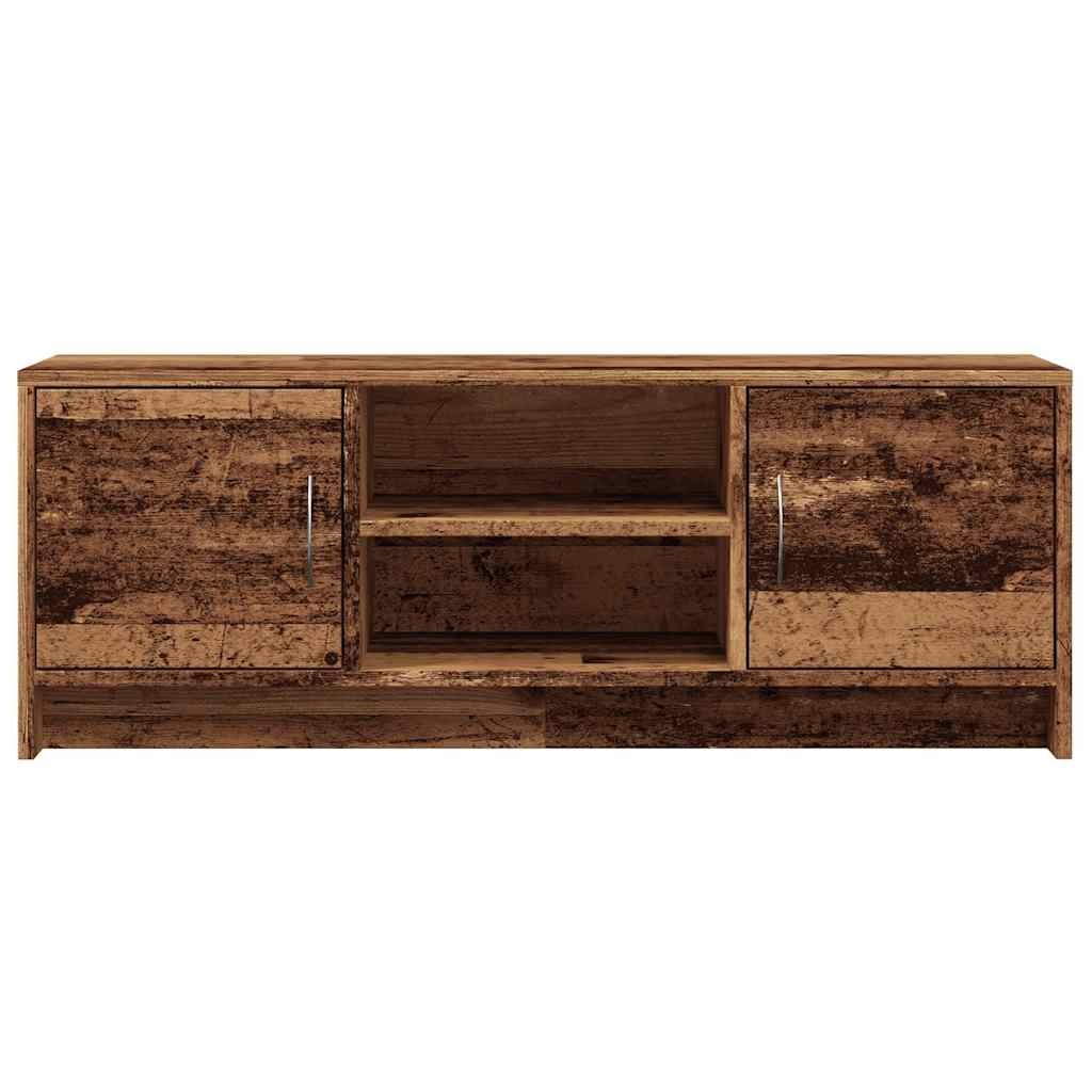 Tv-Bänk Åldrat Trä 102X30X37,5 Cm Konstruerat Trä