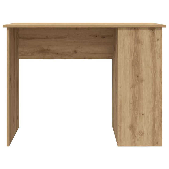 Skrivbord Hantverksmässig Ek 100X55X75 Cm Konstruerat Trä