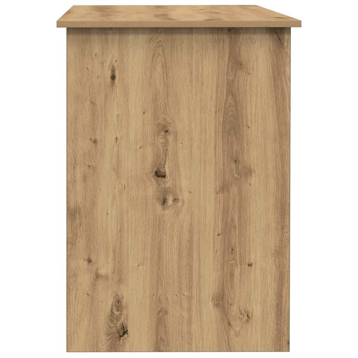 Skrivbord Hantverksmässig Ek 100X55X75 Cm Konstruerat Trä