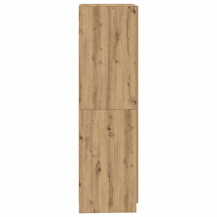 Garderob 90X52X200 Cm Konstruerat Trä