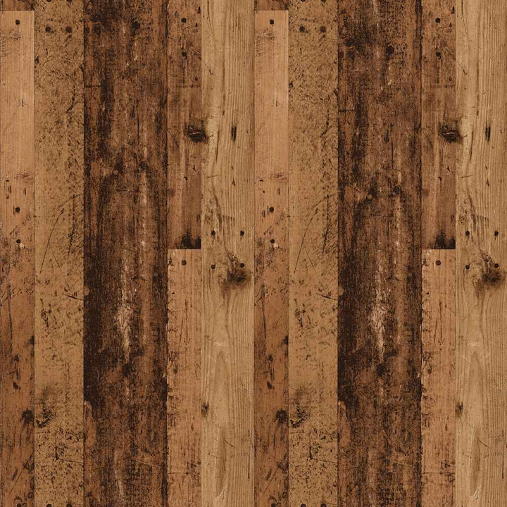 Cd-Hylla Åldrat Trä 75X18X18 Cm Konstruerat Trä