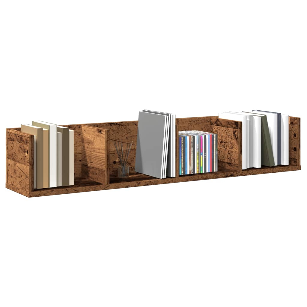 Cd-Hylla 100X18X18 Cm Konstruerat Trä