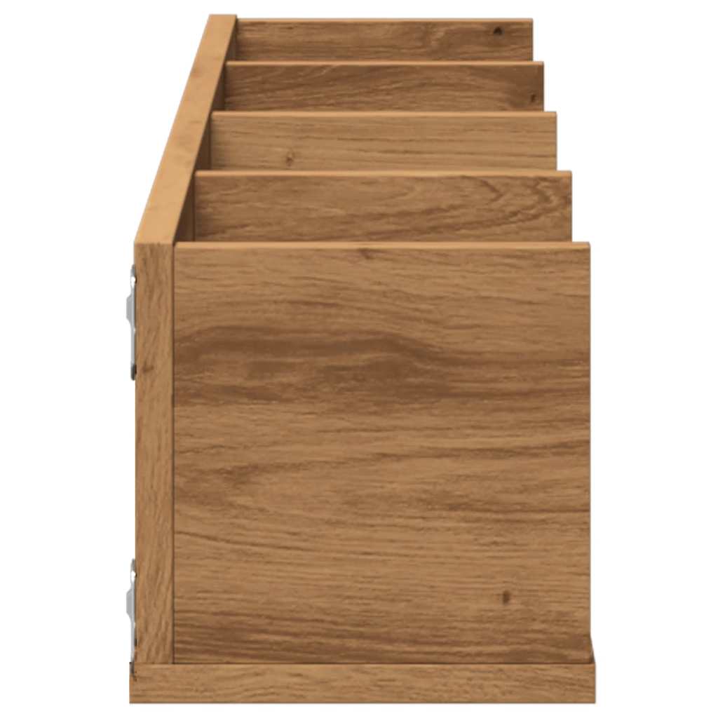 Cd-Hylla 100X18X18 Cm Konstruerat Trä