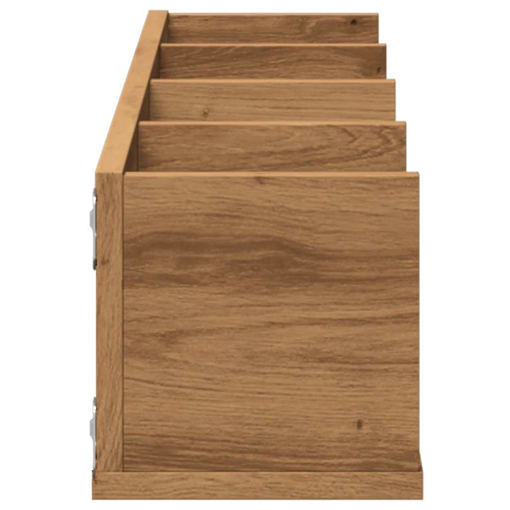 Cd-Hylla 100X18X18 Cm Konstruerat Trä
