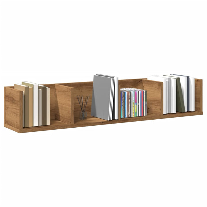 Cd-Hylla 100X18X18 Cm Konstruerat Trä