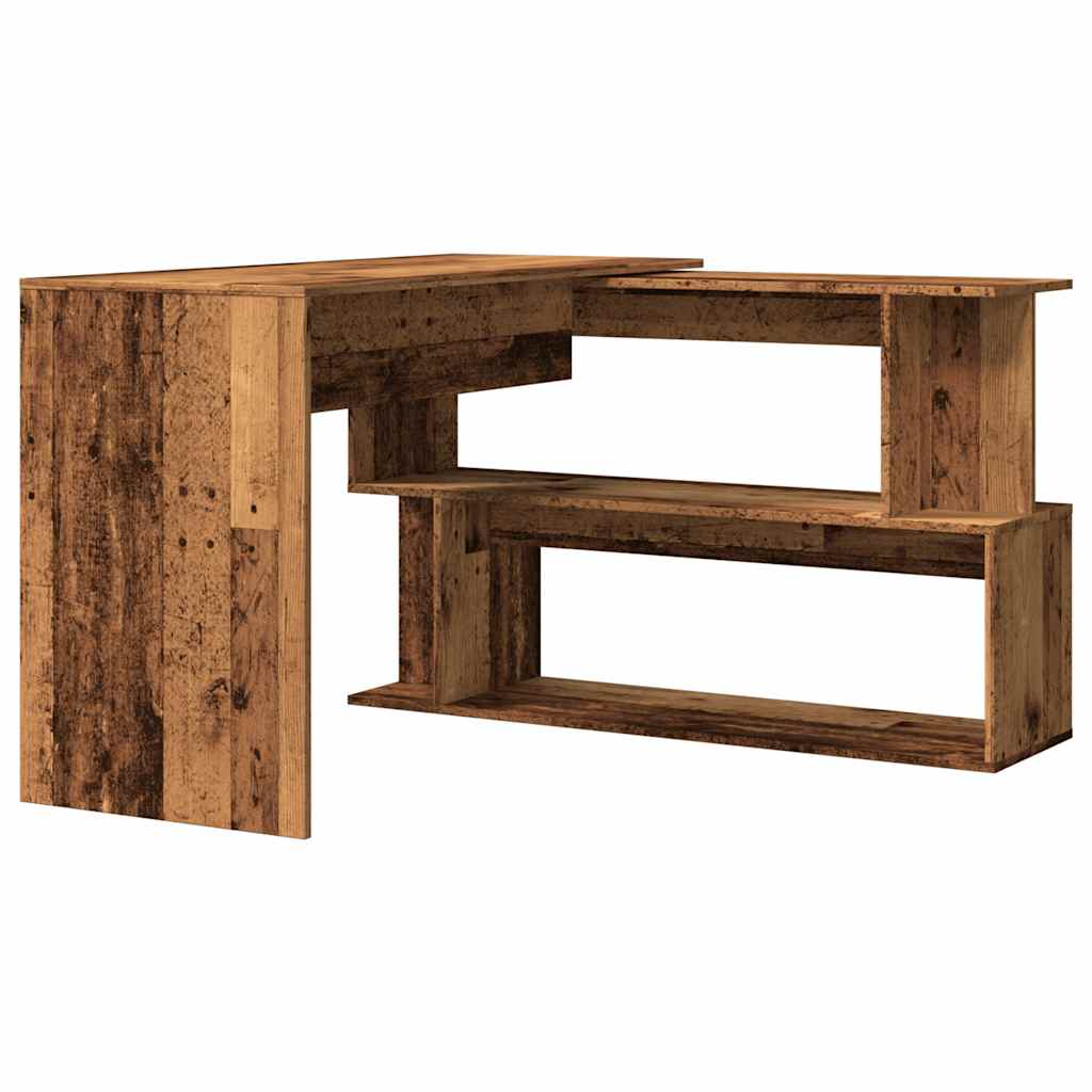 Hörnskrivbord 200,5X50X76 Cm Konstruerat Trä
