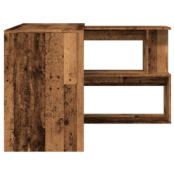 Hörnskrivbord 200,5X50X76 Cm Konstruerat Trä