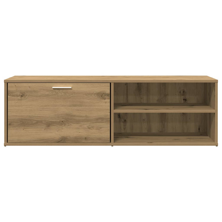 Tv-Bänk Ek 120X34X37 Cm Konstruerat Trä