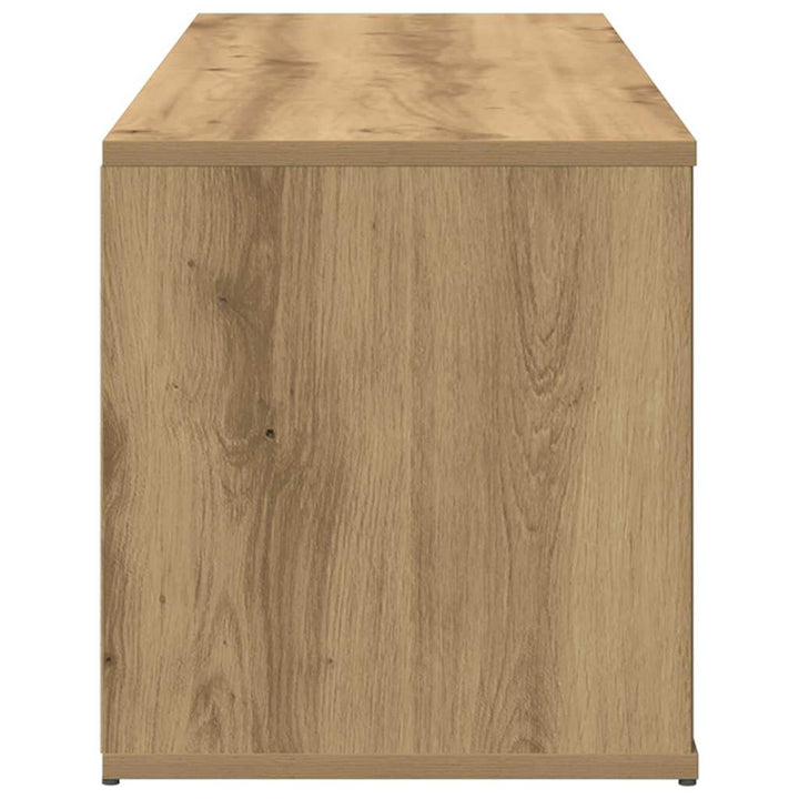 Tv-Bänk Ek 120X34X37 Cm Konstruerat Trä