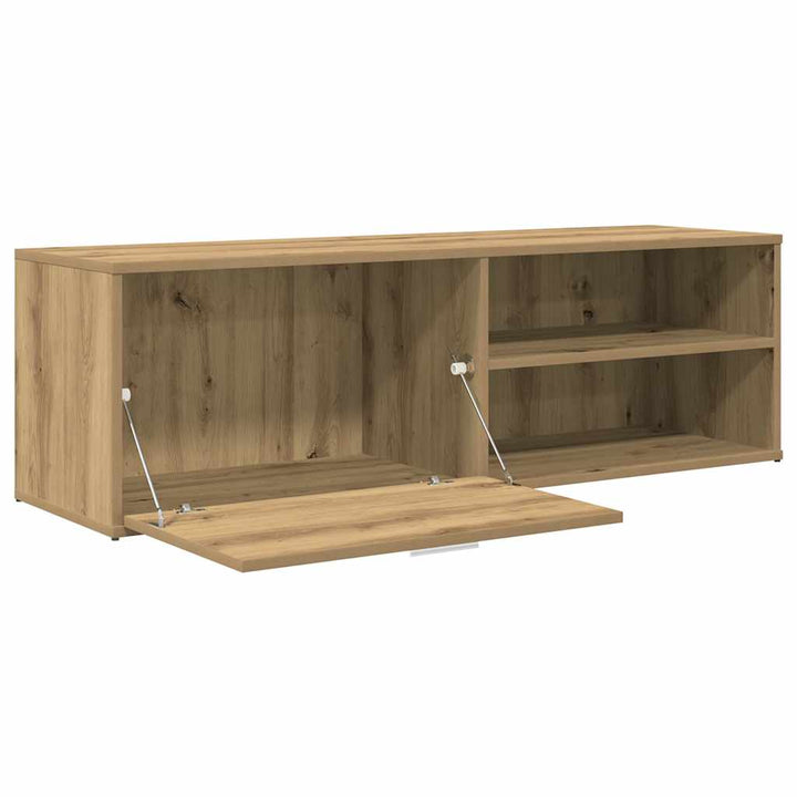 Tv-Bänk Ek 120X34X37 Cm Konstruerat Trä
