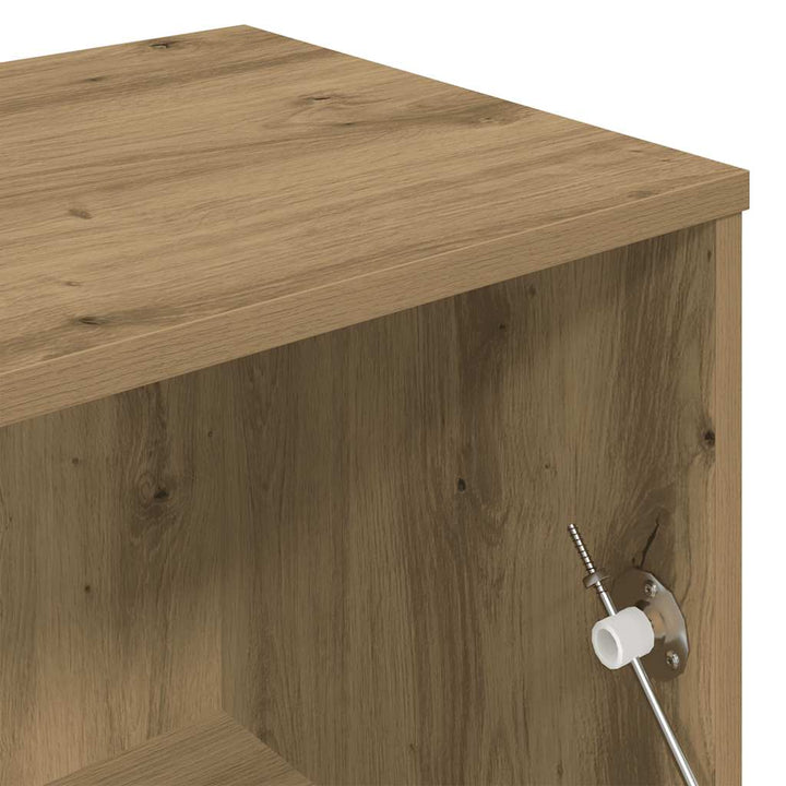 Tv-Bänk Ek 120X34X37 Cm Konstruerat Trä