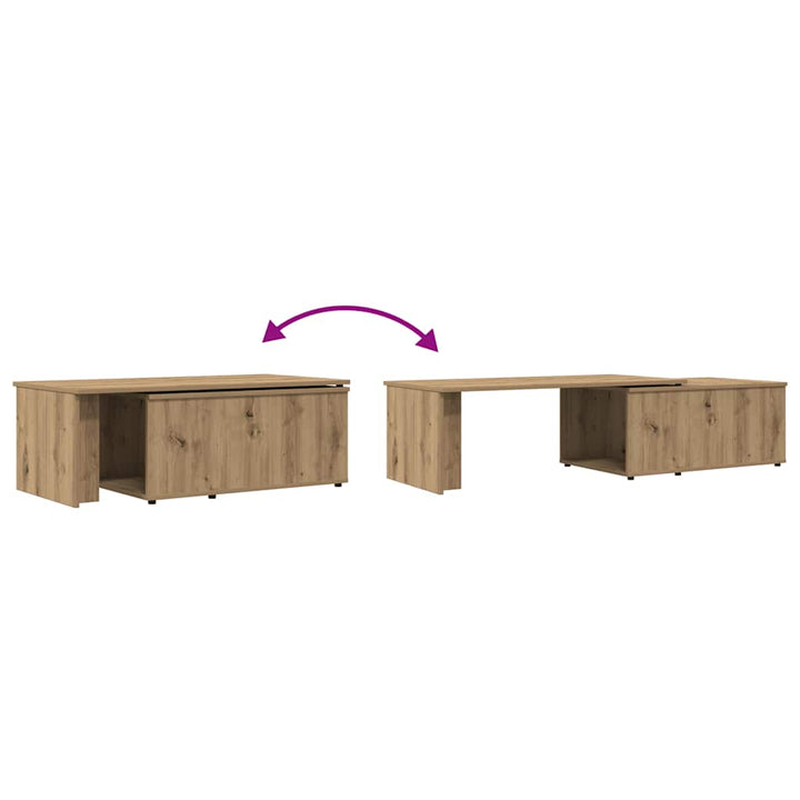 Soffbord 150X50X35 Cm Konstruerat Trä
