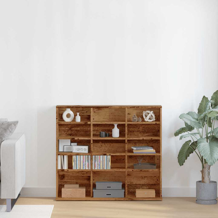 Cd-Bänk Åldrat Trä 100X23X89,5 Cm Konstruerat Trä