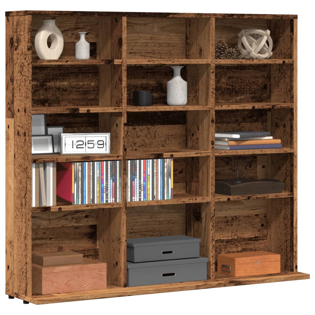 Cd-Bänk Åldrat Trä 100X23X89,5 Cm Konstruerat Trä