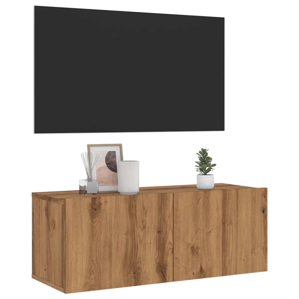 Tv-Bänk 120X30X30,5 Cm Konstruerat Trä