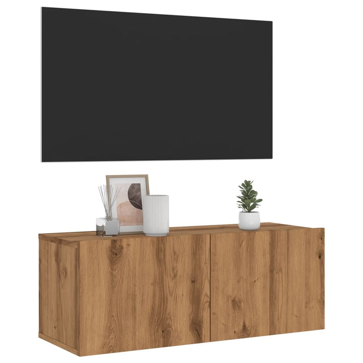 Tv-Bänk 120X30X30,5 Cm Konstruerat Trä