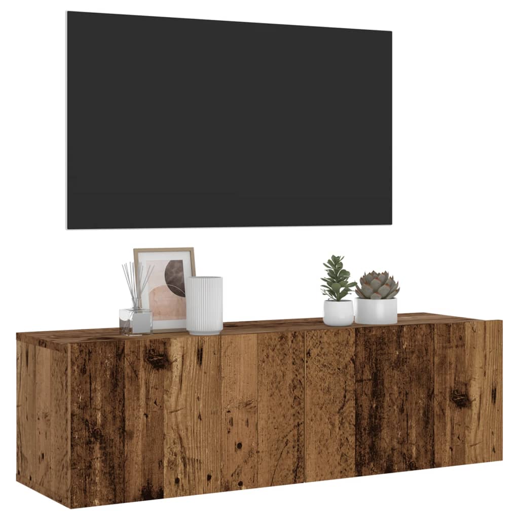 Tv-Bänk 120X30X30,5 Cm Konstruerat Trä