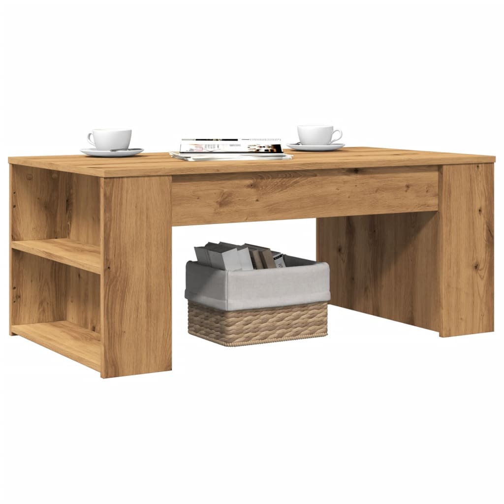 Soffbord Sonoma-Ek 102X55X42 Cm Konstruerat Trä